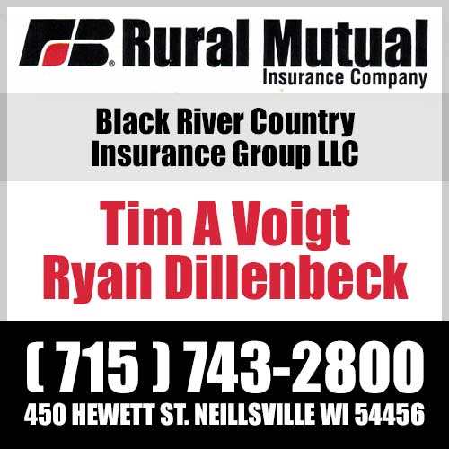 Rural Mutual - Black River Country Insurance Group LLC - Tim A Voigt & Ryan Dillenbeck - 715-743-2800 - Neillsville, WI