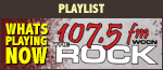 Playlist: Whats Playing Now on 107.5 FM The Rock